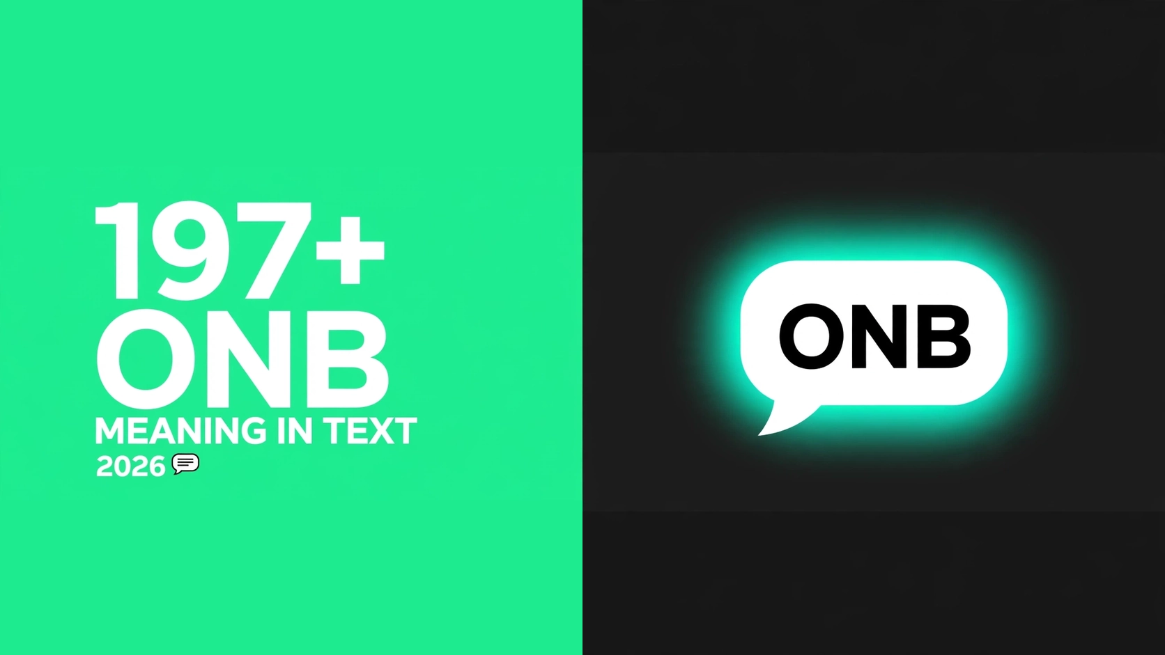 What Does Onb Mean In Text