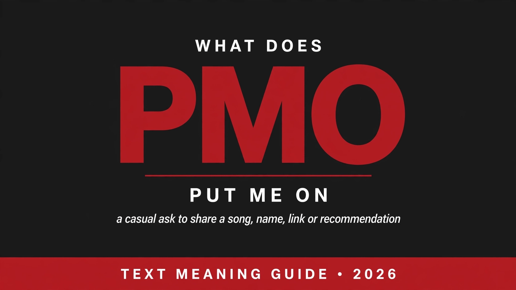 What Does Pmo Mean In Text What Does Pmo Mean In Text