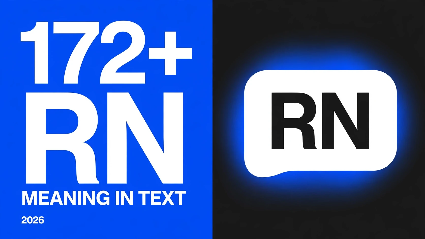 What Does Rn Mean In Text