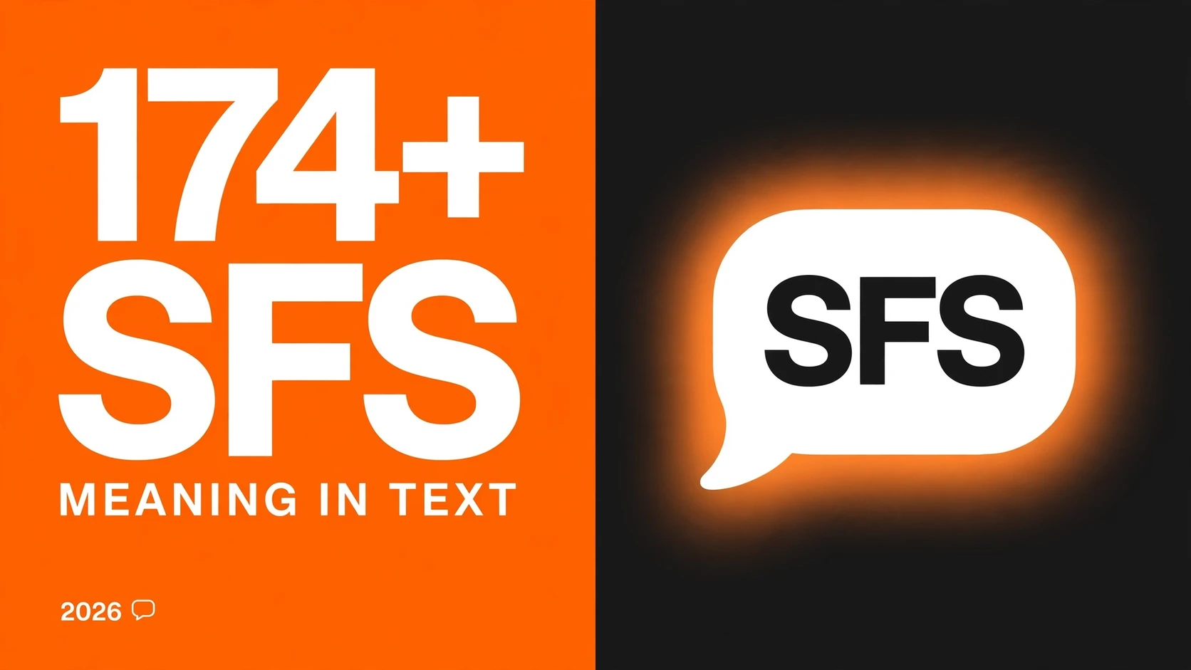 What Does Sfs Mean In Text