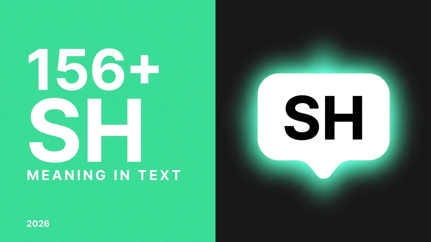 What Does Sh Mean In Text