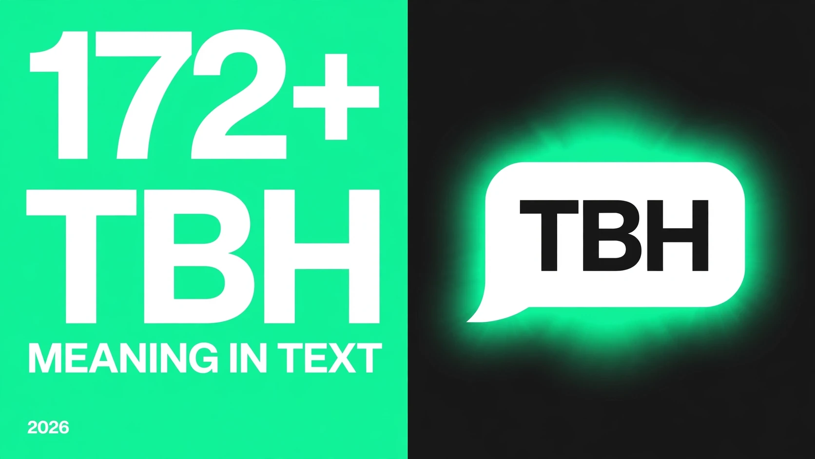 What Does Tbh Mean In Text
