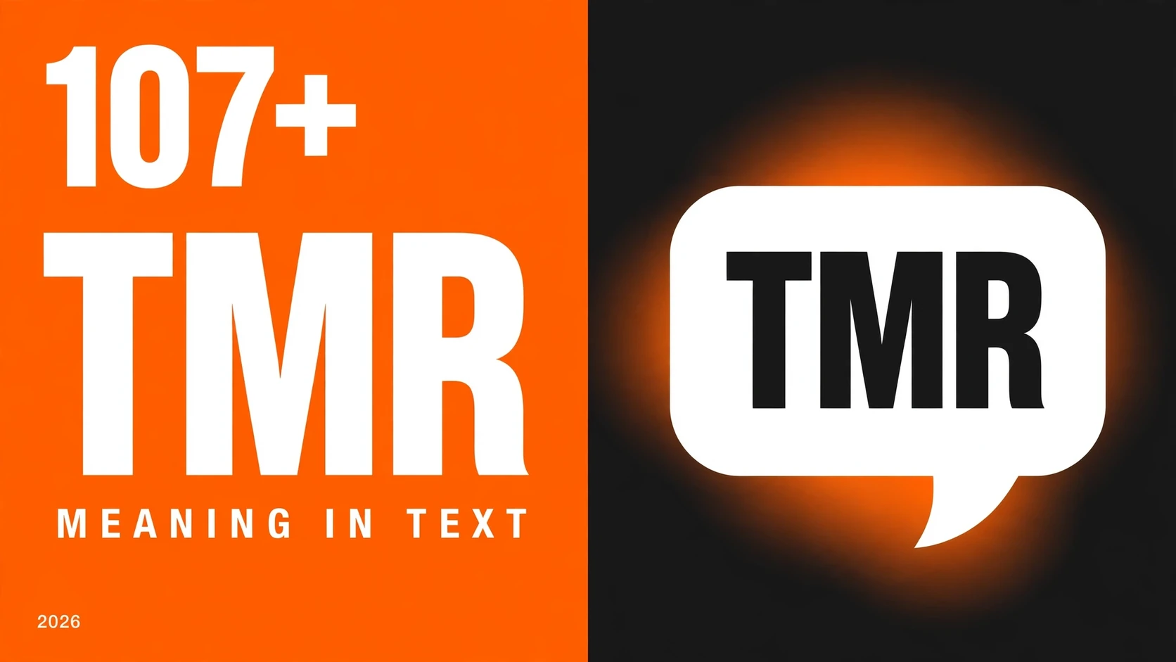 What Does Tmr Mean In Text