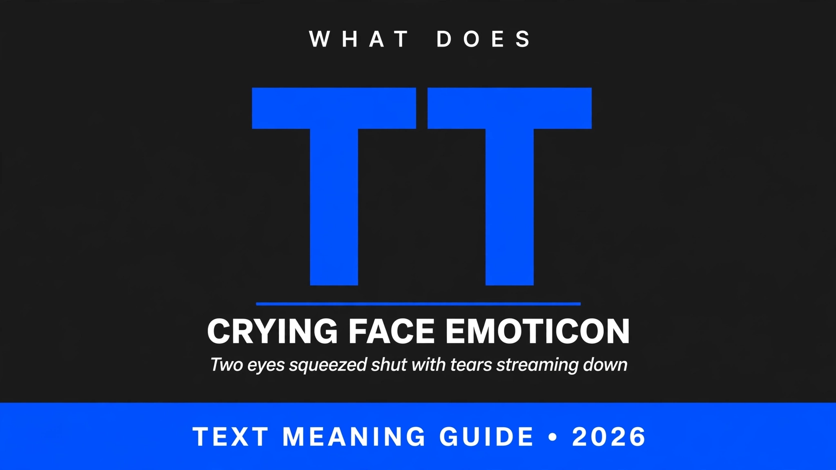 What Does Tt Mean In Text