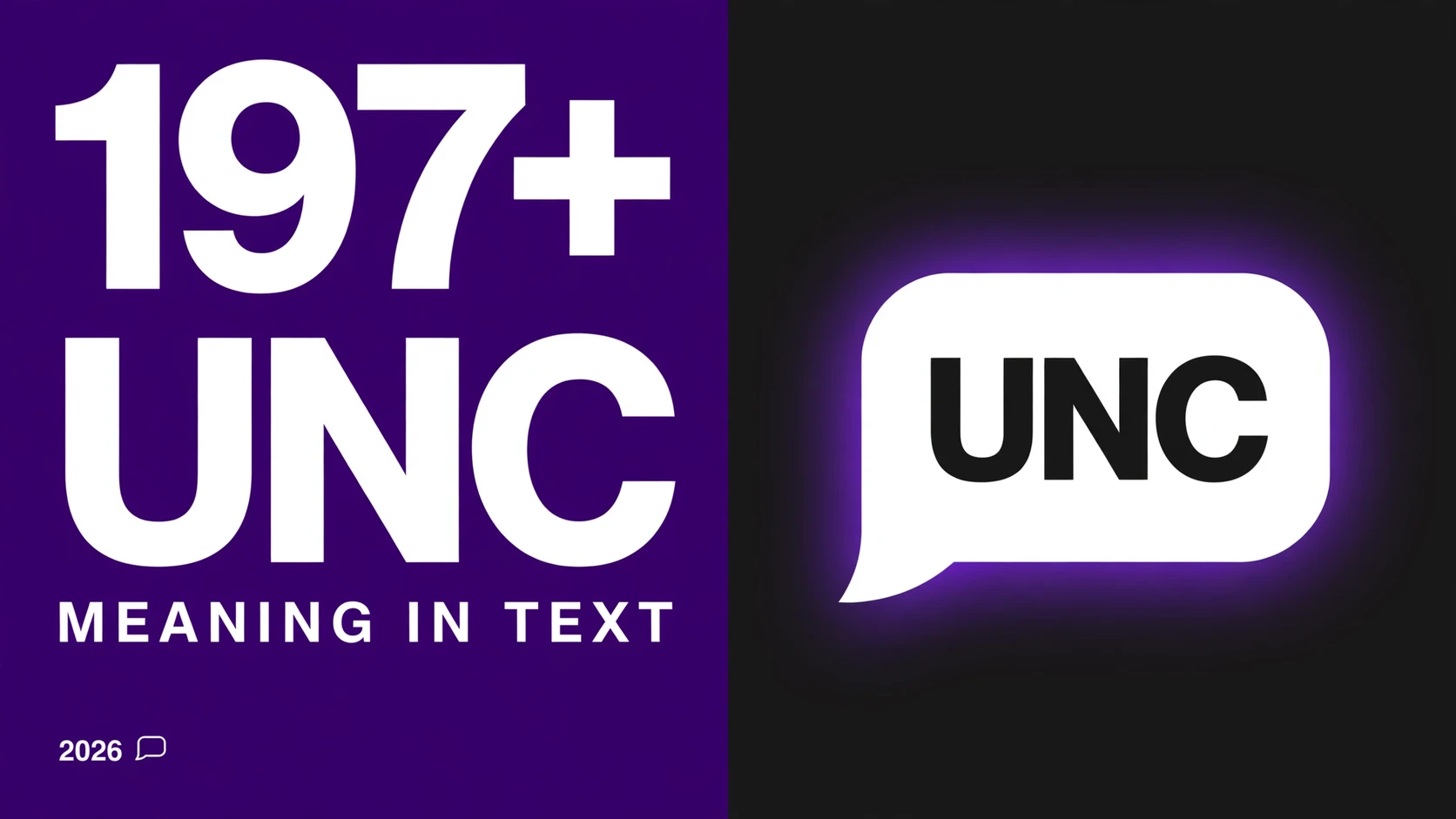 What Does Unc Mean In Text