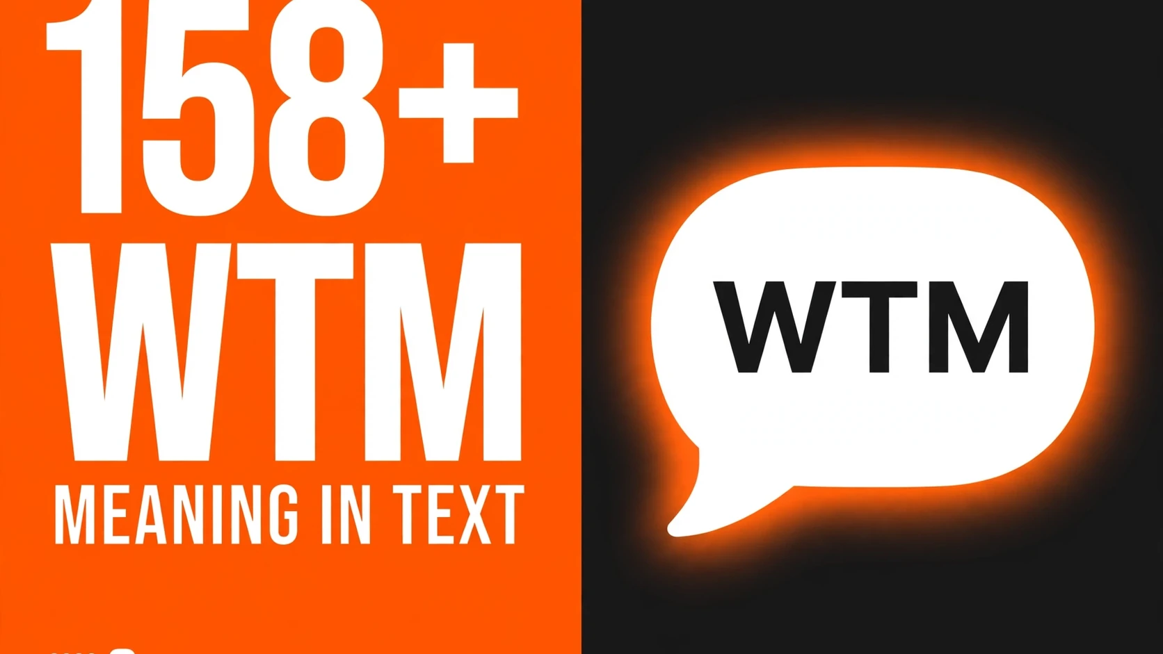 What Does Wtm Mean In Text