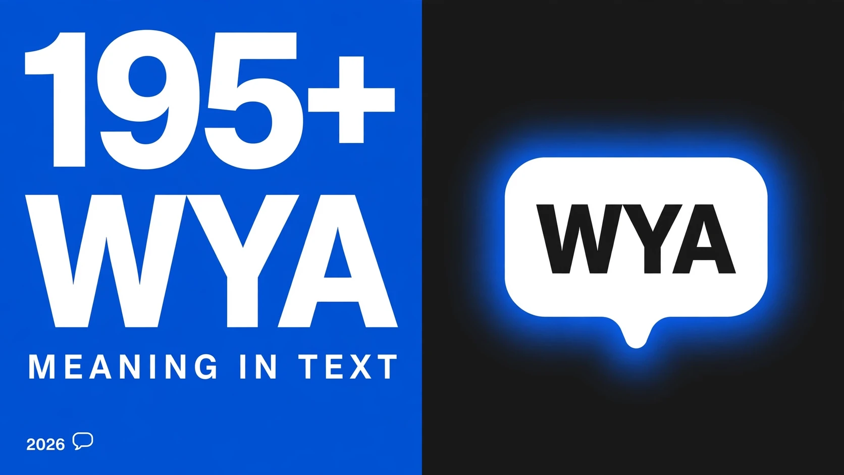 What Does Wya Mean In Text