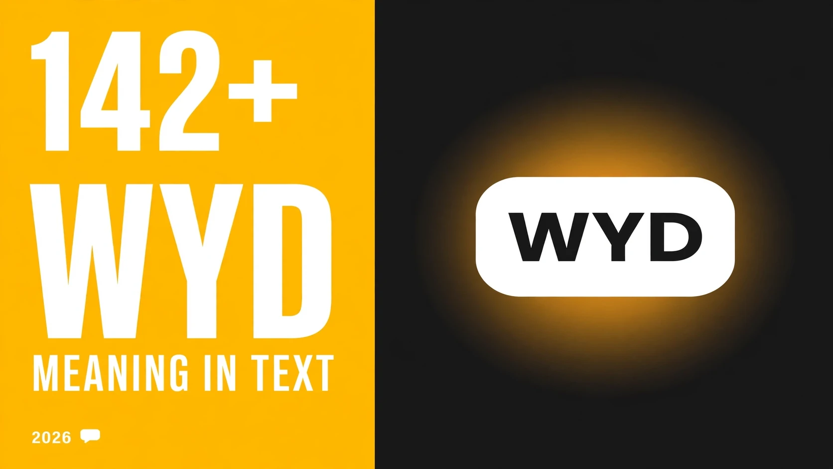 What Does Wyd Mean In Text