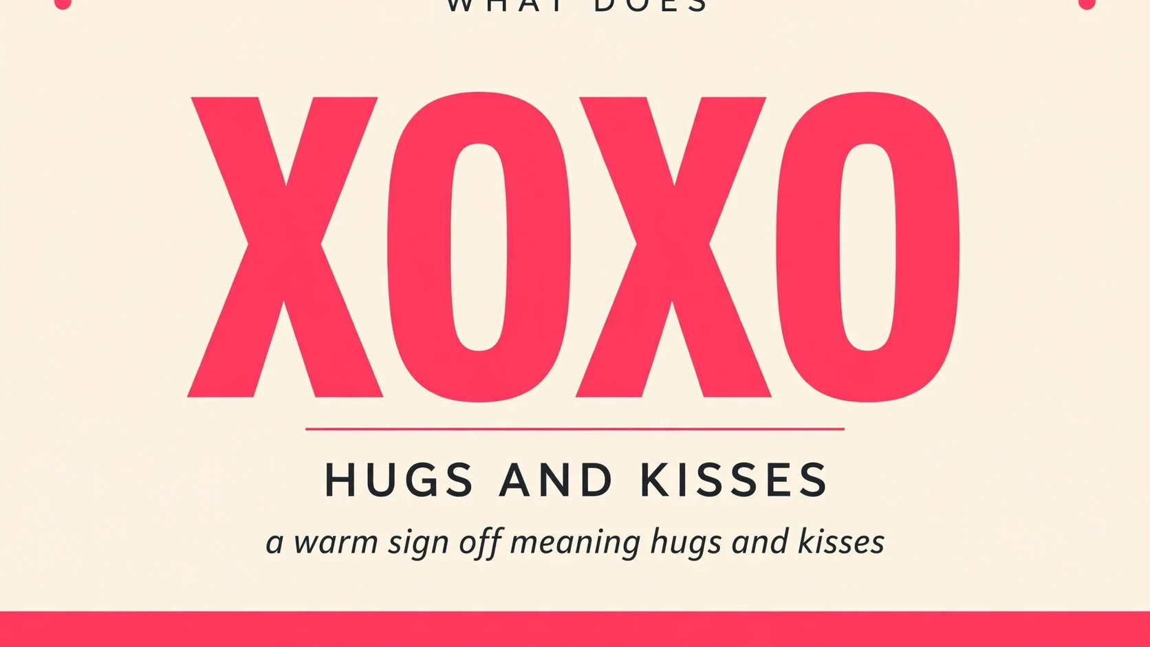 What Does Xoxo Mean In Text What Does Xoxo Mean In Text
