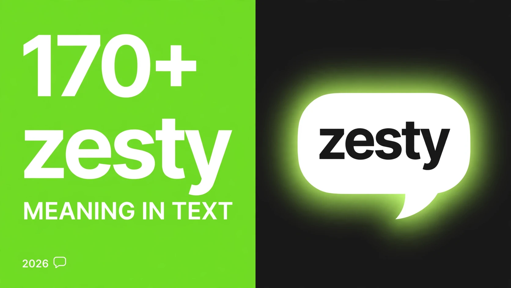 What Does Zesty Mean In Text